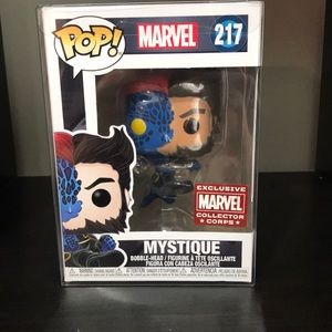 EXCLUSIVE MARVEL COLLECTORS CORPS MYSTIQUE FUNKO POP! ⭐️